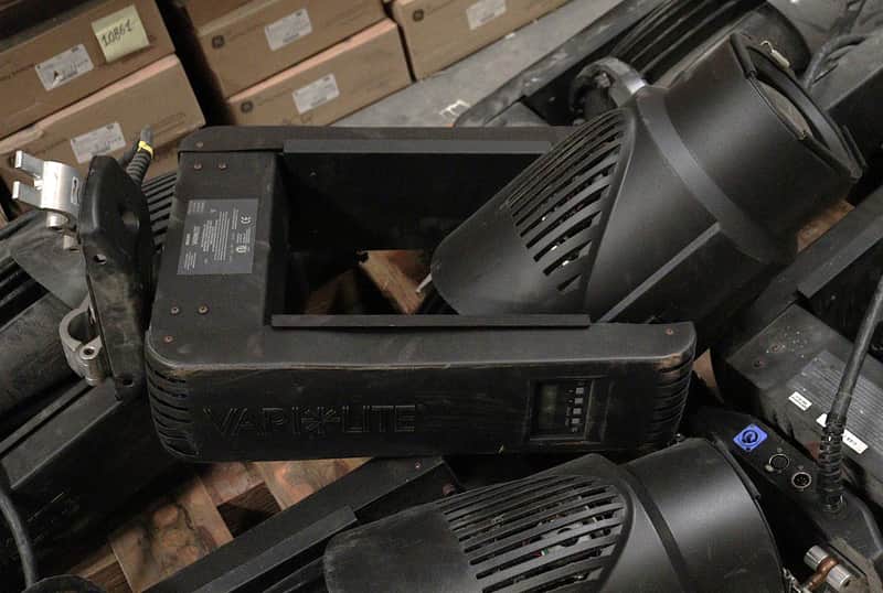Large Venue Pro Lighting Tearout Package – Vari-Lite (VL1000APS, VL1100AS), Elation Opti Tri Par, & ETC Source Four 750 image 1