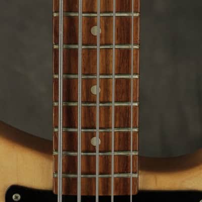 Rickenbacker 4003S/5 string Bass w/BLACK hardware 1990 Mapleglo image 5