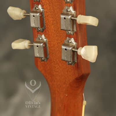 original 1957 Gibson Les Paul RARE Goldtop with a MAHOGANY TOP!!! image 19