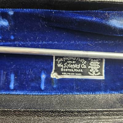 Haynes Handmade Flute 1971 - Silver image 22