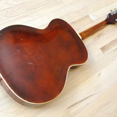 1959 Guild X-50 Archtop Vintage Electric Guitar Sunburst P-90 image 12