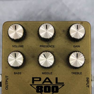 PedalPalFx PAL 800 GOLD Overdrive - Gold image 6
