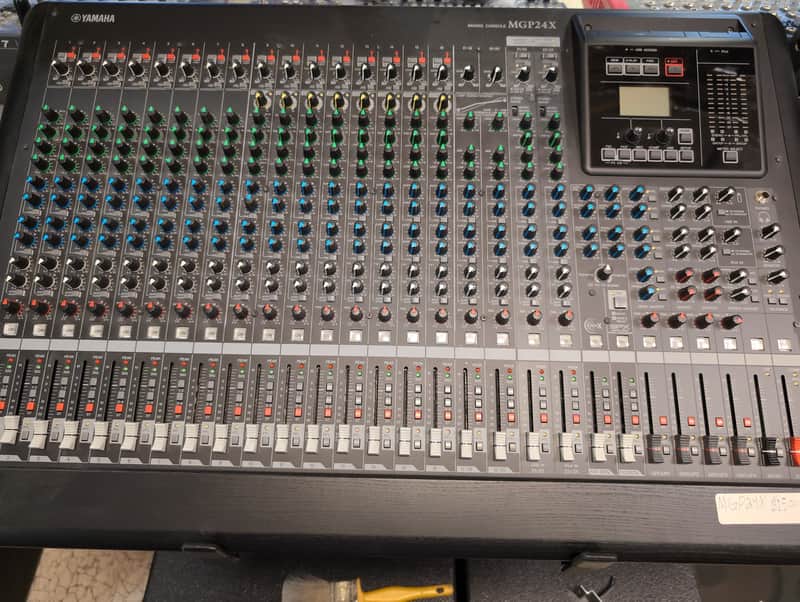 Yamaha MGP24X 24 Channel Analog Mixing Console 2017 - Present - Black image 1