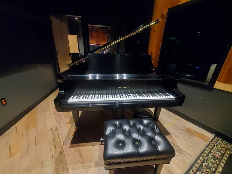 Baldwin L Artist Series Grand Piano 6'3" 1993 - Ebony Satin Recording Studio Played by Major Artists. image 1