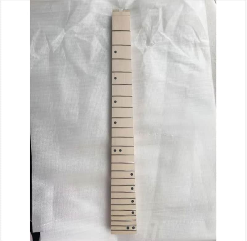 Unfinished Headless Guitar Maple Neck with 24 Frets image 1