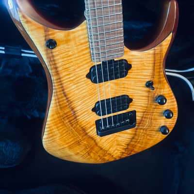 EBMM BFM John Petrucci Signature JP15-6 Trans Gold Japanese Maple image 19