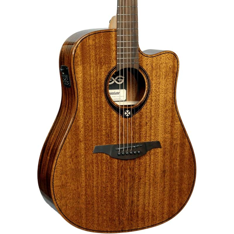 Lag Tramontane T98DCE | Dreadnought Cutaway Acoustic-Electric, Natural. New with Full Warranty! image 1