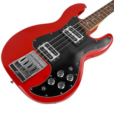 Peavey T-40 4-String Bass, Rosewood Fretboard, Red 1980 W/OHSC (Used) image 5