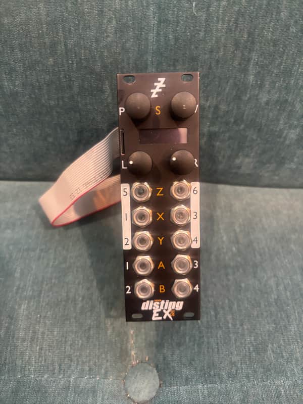 Expert Sleepers Super Disting EX Plus A Multi-Function Eurorack Synth Module 2020 - Present - Black image 1
