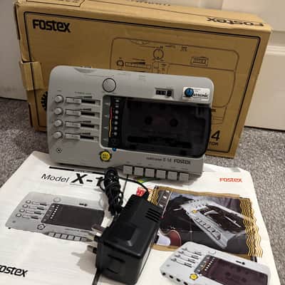 Fostex X14 Vintage Analog 4 Track Cassette Multitracker Recorder Portastudio [custom pitch mod] image 3