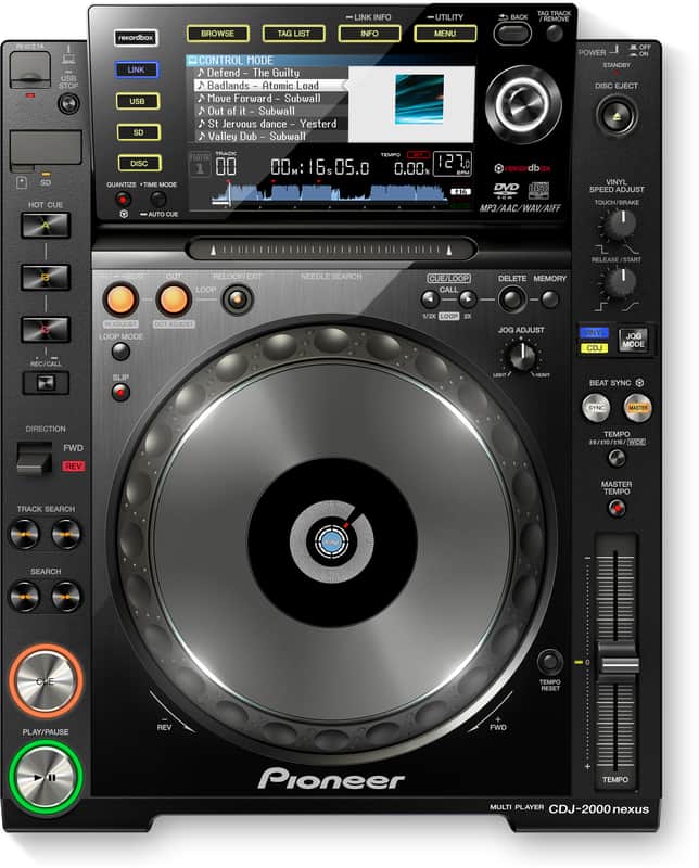 Pioneer CDJ-2000NXS Professional Multi Player image 1