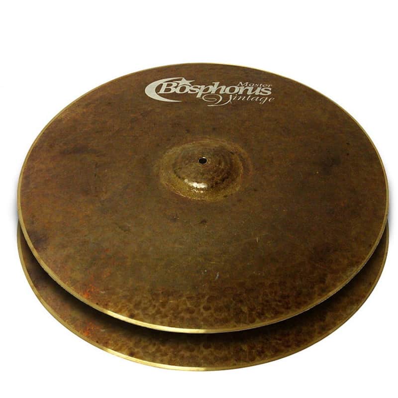 Bosphorus 14" Master Vintage Series Light Hi-Hat Cymbals (Pair)