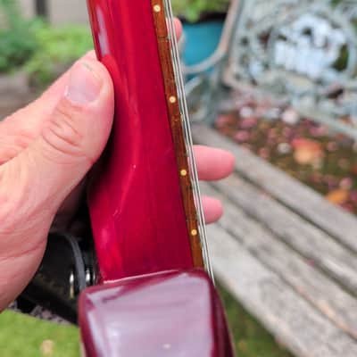 Vintage VS6-CR Reissued Series Double Cut with Gold Hardware 2010s - Cherry Red image 20