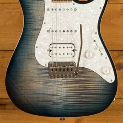 Suhr Standard Plus Faded Trans Whale Blue Burst Maple image 10
