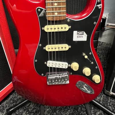 Fender Stratocaster 75th anniversary 2021/22 - crimson transparent red image 2