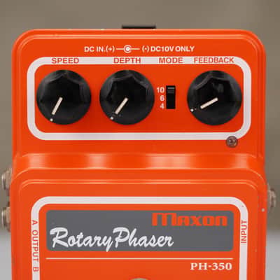Maxon PH-350 Rotary Phaser Guitar Effects Pedal w/ Box #59223 image 5