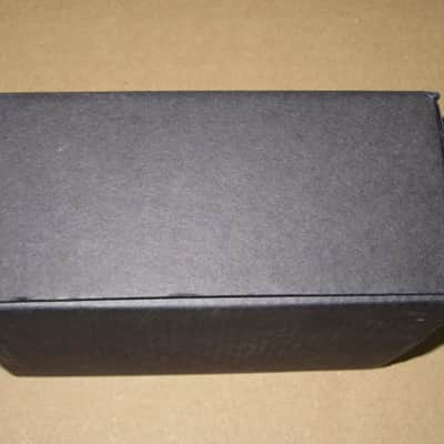 lightly handled - some imperfections MXR EMPTY BOX ONLY for M75 Super Badass Distortion (NO pedal / NO paperwork) specifically from 2015 (2010s - 2020s) - BOX: Black Cardboard / LABEL: Light Gray & Black/ GRAPHIC: Silver image 8