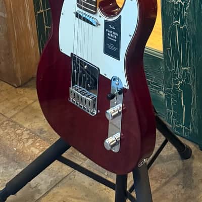 2026 Fender Player II Telecaster Mexi Electronic Guitar Transparent Cherry image 6