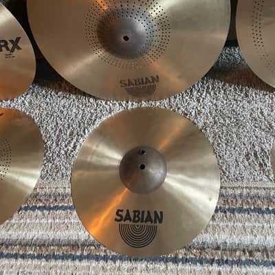 Sabian FRX Cymbal Set 14” Hats 16” 18” Crashes 21” Ride + Cut-Down Crash image 4