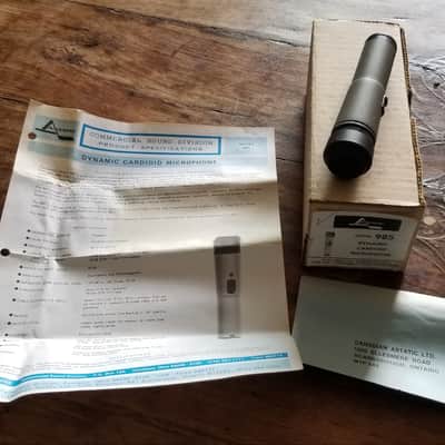 Vintage Astatic 985 Model 810-6 Cardioid Microphone USA 1980s image 3