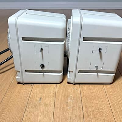 2- Roland MA-12C, White, Powered Nearfield Monitors w/ Mounting Brackets, Very Good Condition image 10