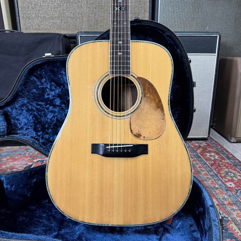 *Video* TF Morris W-60 Dreadnought D-41 Style Solid Spruce Top - 1981 image 1