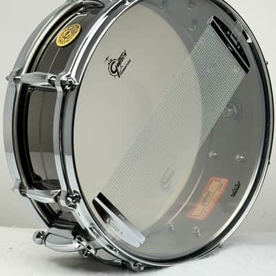 Gretsch 5x14" USA Custom GA4160SS Snare Drum - Solid Steel image 6