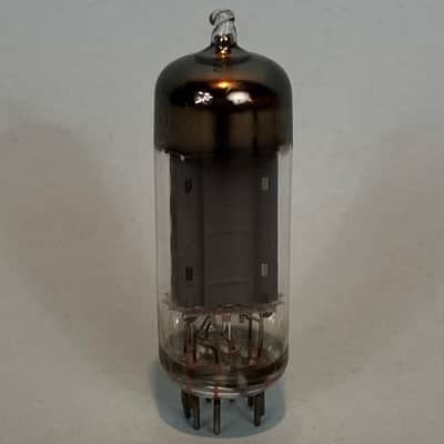 RCA 6CG7 6FQ7 Vintage Gray Plate Halo Getter Tube! T425 image 2