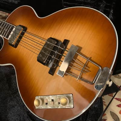 Left Handed Hofner 500/2 Club Bass image 3