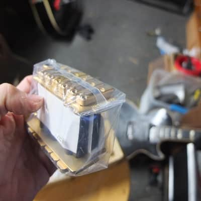 Wilkinson Lic by Gotoh VS-100N VS100N Tremolo Bridge Honed Gold image 7