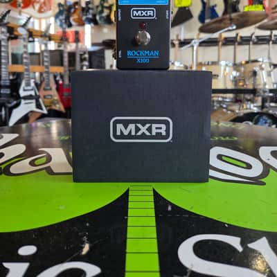 MXR MX100 Rockman X100 Analog Tone Processor - Black / Blue image 1