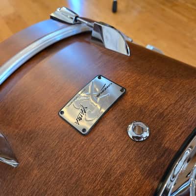 Drum Kits - Canopus 14x18 8x12 14x14 Yaiba II Bop (Antique Brown Matt) image 4
