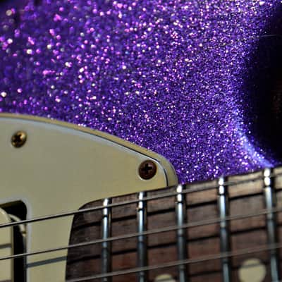 Fender Mustang American Relic Custom  2013 Purple Sparkle HH image 9