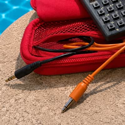 BRAND NEW Teenage Engineering Pocket Operator Hard Shell (EVA) Travel Case - Pulse Red (Case Only) image 6