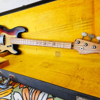 1958 Fender Precision Bass (P-Bass) - Sunburst Bild 14