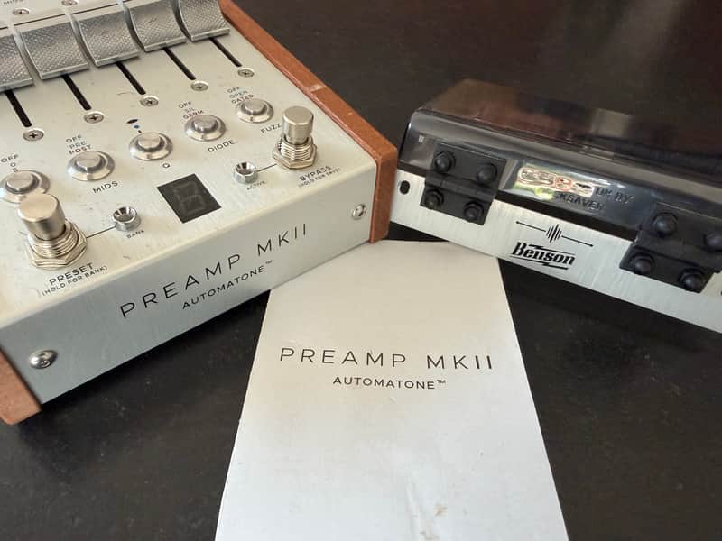 Chase Bliss Audio Automatone MKII Preamp - Plus Benson Fader Cover