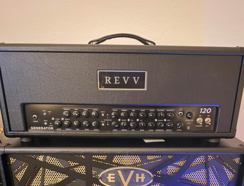 REVV Generator 120 MKIII 4-Channel 120-Watt Guitar Amp Head 2025 - Present - Black image 1