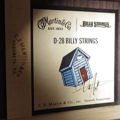 Martin D-28 Billy Strings Natural image 11