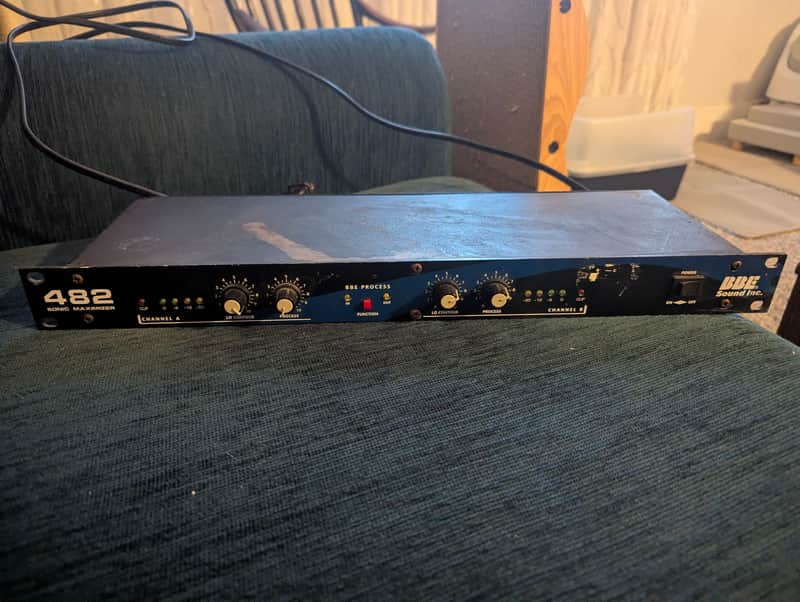 BBE 482 Sonic Maximizer 2000s - Black and Blue | Reverb