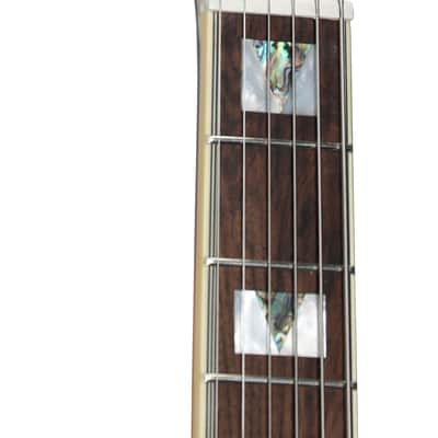Epiphone Broadway Left-Handed Hollowbody Electric Guitar (with Gig Bag), Vintage Sunburst image 6