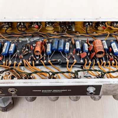 1962 Fender Dual Showman Blonde Brown Panel Vintage Piggyback Tube Amp 2x15 w/ Altec 421A image 16