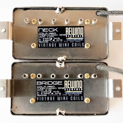 ReWind Electric NOS PURPLE PE Vintage Wire Coils 1960 A2 PAF Set image 3