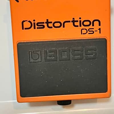 Boss DS-1 Distortion (Silver Label) 1994 - Present - Orange image 1