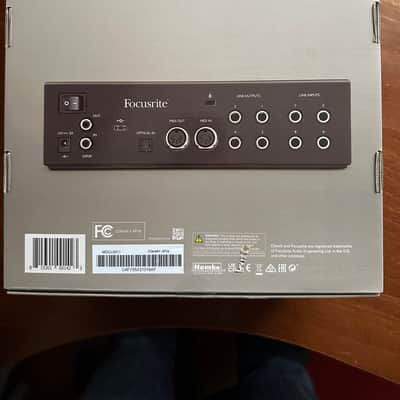 Focusrite Clarett+ 4Pre USB-C Audio Interface 2021 - Present - Red image 8