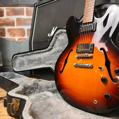 Gibson Memphis ES-335 Studio Ginger Burst 2017 Semi-Hollow Electric Guitar image 14