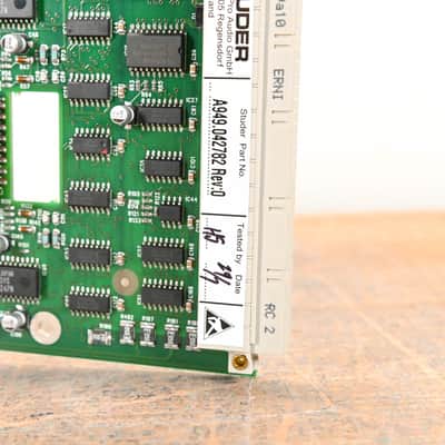 Studer Mic/Line In Card for D21m Modular I/O System CG01HSK image 9