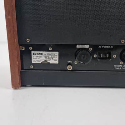 A-2300SX Stereo Reel to Reel Tape Recorder 1/4'' - 18CM - 4 track - 2 channel image 9