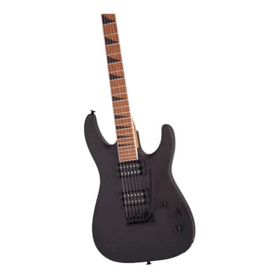 Jackson JS Series Dinky Arch Top JS24 DKAM Electric Guitar with Caramelized Maple Neck (Black Stain) image 5