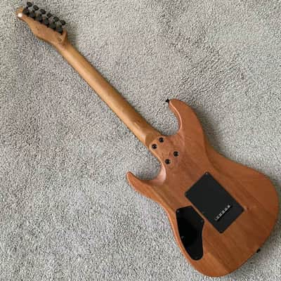 Xavier HSS Electric Guitar, Mahogany Body, Roasted Maple Neck image 4
