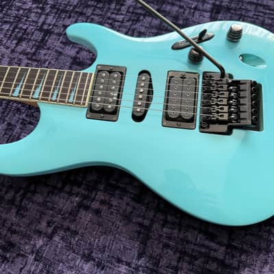 Ibanez FGM100-SB Frank Gambale Signature 1992 - Sky Blue image 6